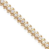14k A Diamond tennis bracelet X2006A