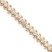 14k A Diamond tennis bracelet X2006A