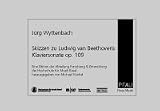 Skizzen zu Ludwig van Beethovens Klaviersonate op - 109: Eine Edition der Abteilung Forschung & Entwicklung der Hochschule f&uuml;r Musik Basel - J&uuml;rg Wyttenbach