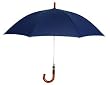 Leighton's "The Executive" Stick Umbrella, Navy