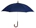 Leighton's "The Executive" Stick Umbrella, Navy