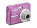 Insignia NS-DSC7P09 - Digital camera - compact - 7.0 Mpix - optical zoom: 3 x - supported memory: MMC, SD, SDHC - pink