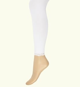 Girls' Limited Lace Footless Tights