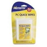 Memorex 50PK PC QUICK WIPES-CLEAN CLOTHS ( 32028002 )
