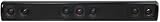 Pinnacle Speakers QP 7 7-Driver Slim Line Speaker Bar Ideal for Flat Panel TVs 32-Inch and Up (Piano Lacquer Black)