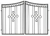AUSTRAM 2 Piece Set Gate For Royal Garden Arbor