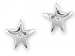 Post Star Earrings with 2 Diamonds by Hot Diamonds Sterling Silver