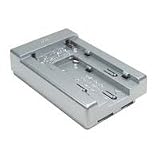 Lenmar XPA4/S Universal Adapter Plate for sony-L SERIES NP-F330/550/730H/750/760/950/960, sony-M SERIES NP-F50/70/71/90 (Silver)