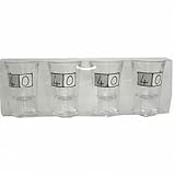 40th Birthday Gift Set of 4 Shot Glasses(sq)