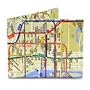 Tyvek New York City NYC Subway Map Mighty Billfold Wallet