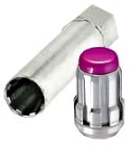 On Sale McGard 65554PC Chrome With Purple Cap SplineDrive Wheel Installation Kit (M12 x 1.25 Thread Size) - For 5 Lug Wheels