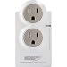 Monster Home Series LCD PowerProtect, 2 outlets, White (HS MP AVFL200)