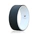 White Yoga Wheel, 20 Poses Guide Included, Extra Strong Yoga Prop, Luxury Comfort to Spine, Release Tension, Improve Balance, Build Strength