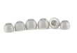 One Set/3 sizes - S,M,L GRAY - High density (thicker) silicone, replacement ear cushions for ear-canal fitting earphones earbuds