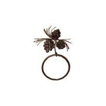 Bath and Shower Accessories Metal Pine Cone Towel Ring (pack Of 20) Pack of 20 pcs by Bath & Shower Accessories