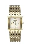 TISSOT Watch:Tissot Six-T Gold PVD Square Mother-of-Pearl Dial Women's Watch #T02.5.181.85