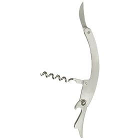 Adcraft WCS-777 Waiters Corkscrew with Bottle Opener and Knife