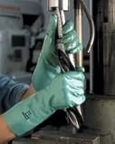 Ansell Size 10 Green Sol-Vex 13 Unlined 15 Mil Nitrile Glove