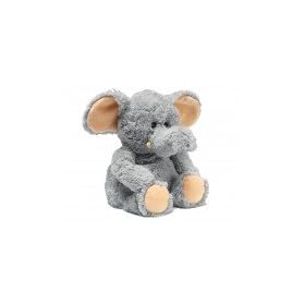 Microwaveable Cozy Plush Soft Cuddly Bed Toy Warmer - Grey Elephant