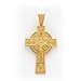 14k Celtic Cross Pendant