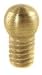 Williams Metal Bead Shotgun Sights, Gold Bead Thread 3 56 1/8'' Dia .130''
