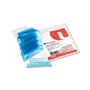 Universal 42226 Hanging File Folder Plastic Index Tabs (Blue)