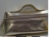 Clinique lovely Golden Wristlet bag