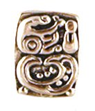 Mayan Glyph Pendant Homah symbolizing Completion, mark the end of a cycle and start anew