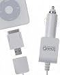 GEAR4 PowerTrip II - 12V Car Charger for all iPods inc Shuffle, Nano and Video - White