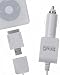 GEAR4 PowerTrip II - 12V Car Charger for all iPods inc Shuffle, Nano and Video - White