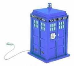 Childrens Toyshop  Toys : Doctor Who Tardis USB 4 Port Powered Hub Station