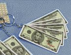Las Vegas Money Key Chain
