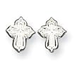 Sterling Silver CrossMini Earrings