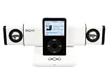 Doss ds309 white portable and foldable iPod speaker system / docking station