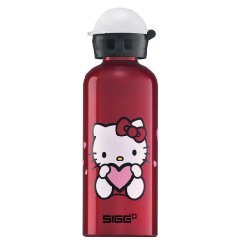 SIGG Flasche 0,6ltr.Hello Kitty rot