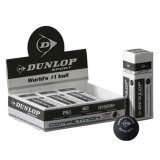 Dunlop Competition Squash Balls - 1 dozen