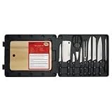 Maxam 12pc Cutlery Set with Wooden Cutting Board 12PC CUTLERY SET