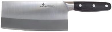 ZHEN Japanese 3-Layer Forged VG-10 Light Slicer Chopping Chef Butcher Knife/Cleaver, 6.5-Inch by Zhen Premium Knife