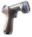 Westward 2LPN6 Garden Hose Nozzle, Soft Grip, 6 In,
