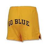 Michigan Wolverines Women's Russell Fashion Shorts - Campus