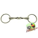 PFIFF Doppeltgebrochenes Gebiss, Argentan, 15,5 cm, 006037-70-155