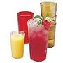 Cambro Colorware Tumbler, Iced Tea, 16 oz. Clear, 24 per case, 24/CA