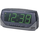 jWIN JL-304 Giant-Number LED Display Alarm Clock Radio (Giftbox)