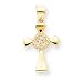 14k Celtic Cross Pendant