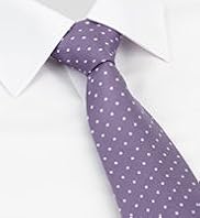 Ultimate Performance Pure Silk Textured Spot Woven Tie