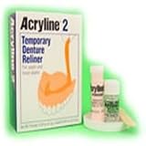 Acryline 2 Temporary Denture Reliner Kit - 1 Ea