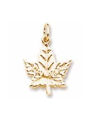 Maple Leaf, Canada Charm