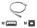 HP Hi-Speed USB Cable a-b 6' Q6264A