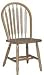 Kitchen & Housewares : International Concepts 38 inch High Arrowback Chair with Turn Legs - Spice
