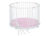 Pinolino 162409-676-7 - Laufgitter Rosi weiss